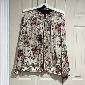 Chicos silky bomber jacket